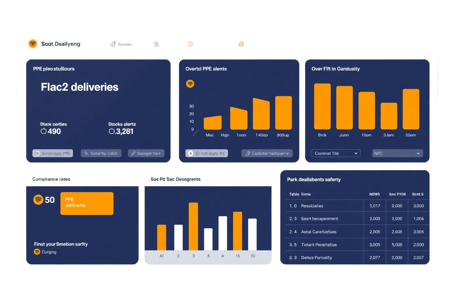 Dashboard operacional do MOON SMS